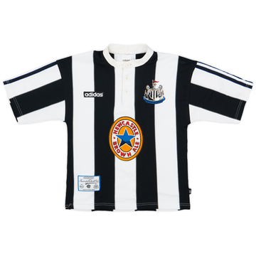 1995-97 Newcastle Home Shirt - 8/10 - (L.Boys)