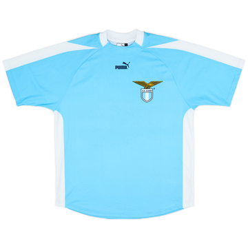 2003-04 Lazio 'Signed' Basic Home Shirt - 9/10 - (L)