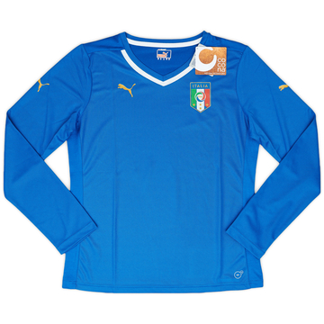2013-14 Italy Women's Home L/S Shirt (Women's M)