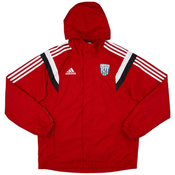 2014-15 West Brom adidas Hooded Rain Jacket - 8/10 - (M)
