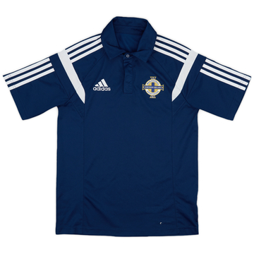 2013-14 Northern Ireland adidas Polo Shirt - 8/10 - (S)