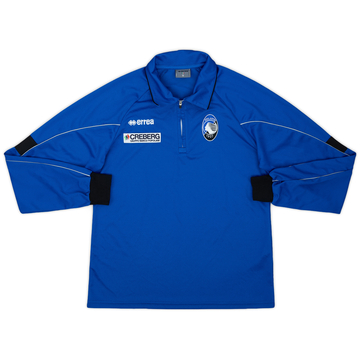 2008-09 Atalanta Errea 1/4 Zip Polo L/S Shirt - 9/10 - (S)