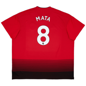 2018-19 Manchester United Home Shirt Mata #8 - 10/10 - (3XL)