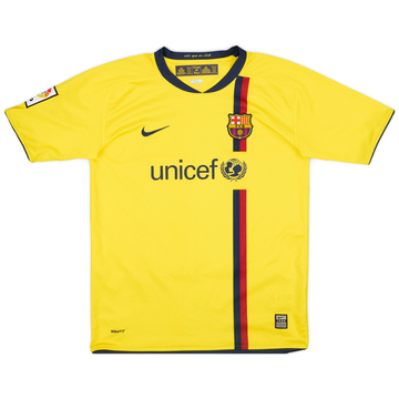 2008-10 Barcelona Away Shirt - 5/10 - (XL.Boys)