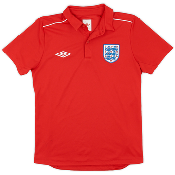 2010-11 England Umbro Polo Shirt - 9/10 - (S)