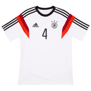 2013-14 Germany adidas Training Tee #4 - 9/10 - (S)