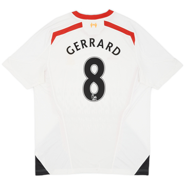 2013-14 Liverpool Away Shirt Gerrard #8 - 6/10 - (XXL)