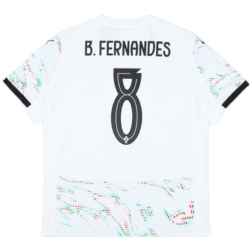 2025-26 Portugal Away Shirt B.Fernandes #8