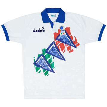 1994-95 Italy Diadora Training Shirt - 8/10 - (L)