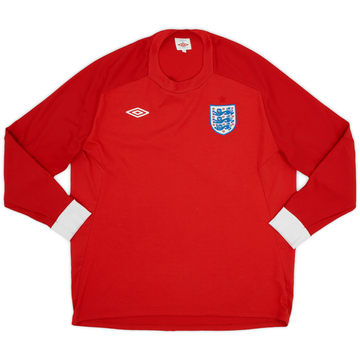 2010-11 England Away L/S Shirt - 7/10 - (XXL)