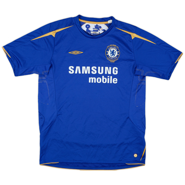 2005-06 Chelsea Centenary Home Shirt - 9/10 - (XL.Boys)