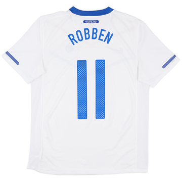 2010-11 Netherlands Away Shirt Robben #11 - 9/10 - (M)