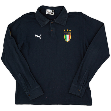 2004-06 Italy Puma Polo L/S Shirt - 7/10 - (L)