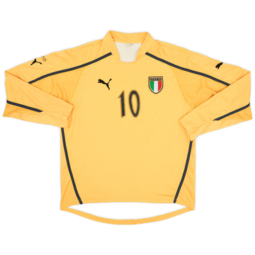 2003-04 Italy GK Shirt #10 - 8/10 - (XL)