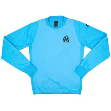 2016-17 Olympique Marseille adidas Sweat Top - 8/10 - (M)