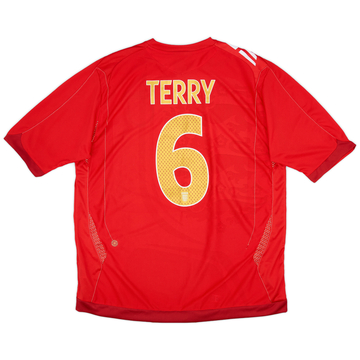 2006-08 England Away Shirt Terry #6 - 8/10 - (XL)