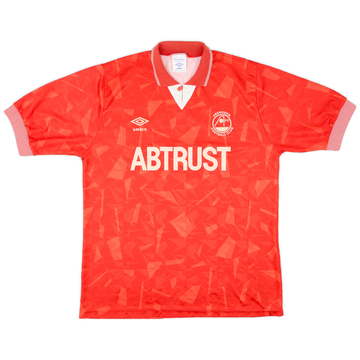 1990-91 Aberdeen Home Shirt - 7/10 - (L)