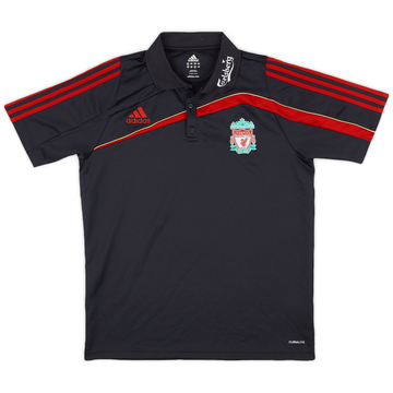 2009-10 Liverpool adidas Polo Shirt - 7/10 - (L)