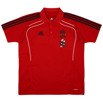 2010-11 Liverpool adidas Polo Shirt - 9/10 - (XL)