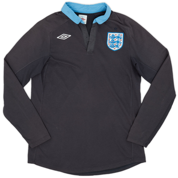 2011-12 England Away L/S Shirt - 5/10 - (M)