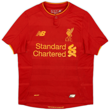 2016-17 Liverpool Home Shirt - 6/10 - (S.Boys)