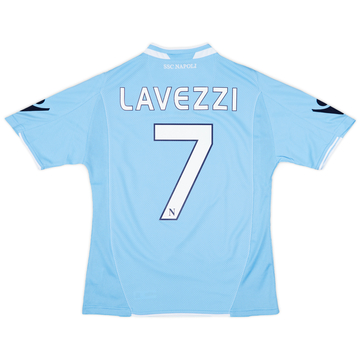2009-10 Napoli Home Shirt Lavezzi #7 (Women's M)