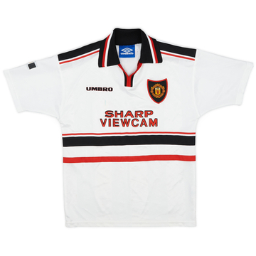 1997-99 Manchester United Away Shirt - 7/10 - (M.Boys)