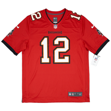 2020-22 Tampa Bay Buccaneers Brady #12 Nike Game Home Jersey (L)