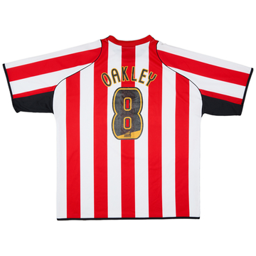 2005-06 Southampton Home Shirt Oakley #8 - 6/10 - (XL)