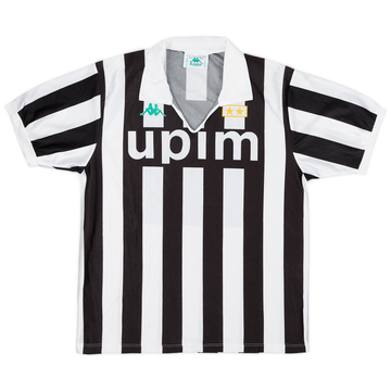 1991-92 Juventus Home Shirt - 9/10 - (M)