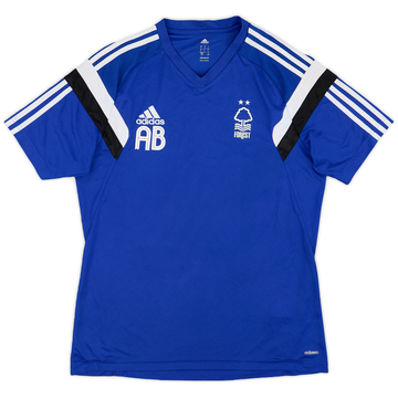 2014-15 Nottingham Forest Staff Issue adidas Training Shirt AB - 8/10 - (L)