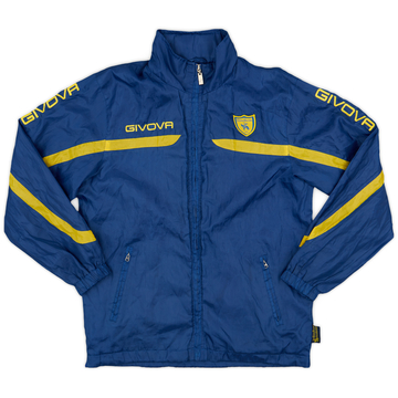 2010-11 Chievo Verona Hooded Rain Jacket - 8/10 - (XS)