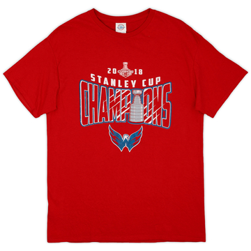 2018 Washington Capitals Stanley Cup Champions Tee - 8/10 - (L)
