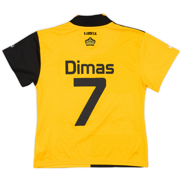 2009-10 K.Lierse SK Home Shirt Dimas #7 - 6/10 - (S.Boys)
