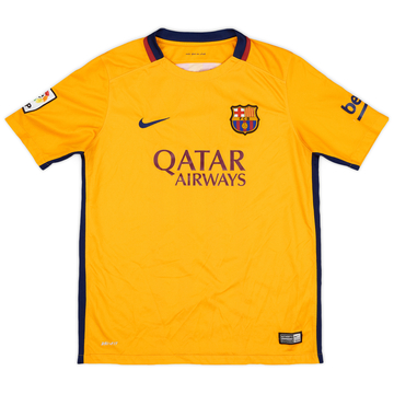 2015-16 Barcelona Away Shirt - 8/10 - (XL.Boys)