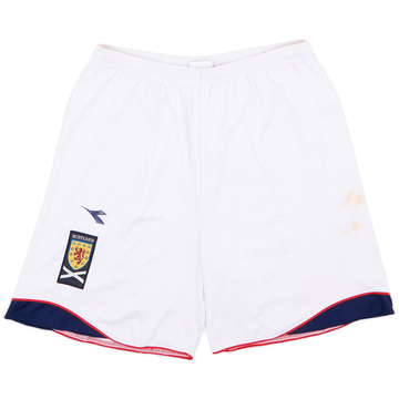 2005-06 Scotland Home Shorts - 4/10 - (M)