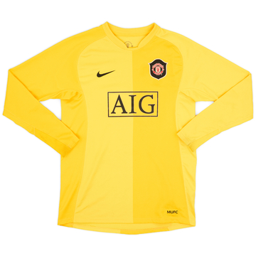 2006-07 Manchester United GK Shirt - 6/10 - (XL.Boys)