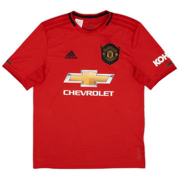 2019-20 Manchester United Home Shirt - 9/10 - (XL.Boys)