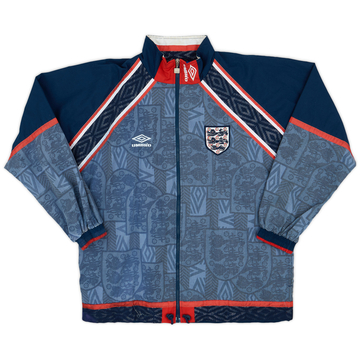 1994-96 England Umbro Track Jacket - 8/10 - (L)