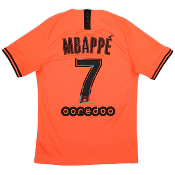 2019-20 Paris Saint-Germain Away Shirt Mbappe #7 - 7/10 - (S)