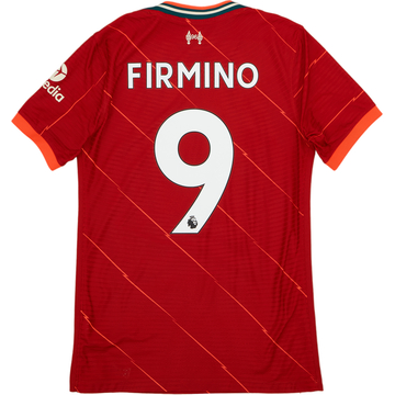 2021-22 Liverpool Authentic Home Shirt Firmino #9 - 8/10 - (S)