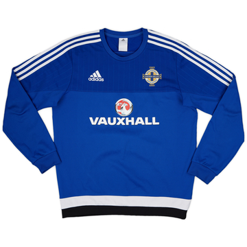 2016-17 Northern Ireland adidas Training L/S Top - 8/10 - (M)