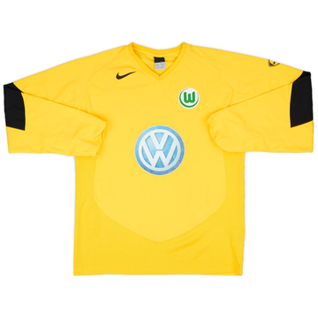 2004-05 Wolfsburg Match Issue Third L/S Shirt #4