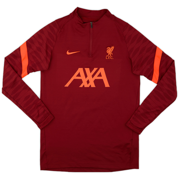 2021-22 Liverpool Nike 1/4 Training Top - 6/10 - (S)
