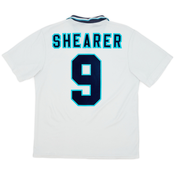 1995-97 England Home Shirt Shearer #9 - 7/10 - (L)