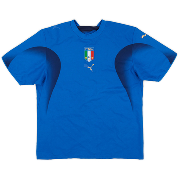 2006 Italy Home Shirt - 4/10 - (L)