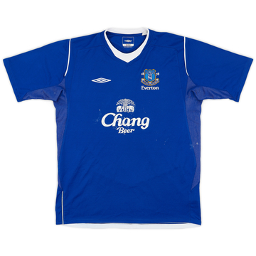 2004-05 Everton Home Shirt - 5/10 - (XL.Boys)