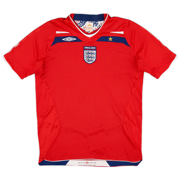 2008-10 England Away Shirt - 9/10 - (XL.Boys)