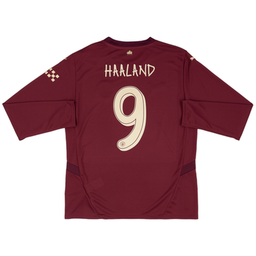 2024-25 Manchester City Third L/S Shirt Haaland #9