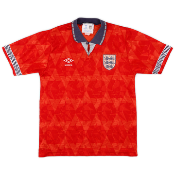 1990-93 England Away Shirt - 5/10 - (S)